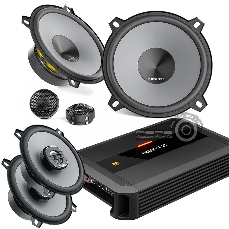 Promo Hertz UNO 5" Amplificada - Instalado
