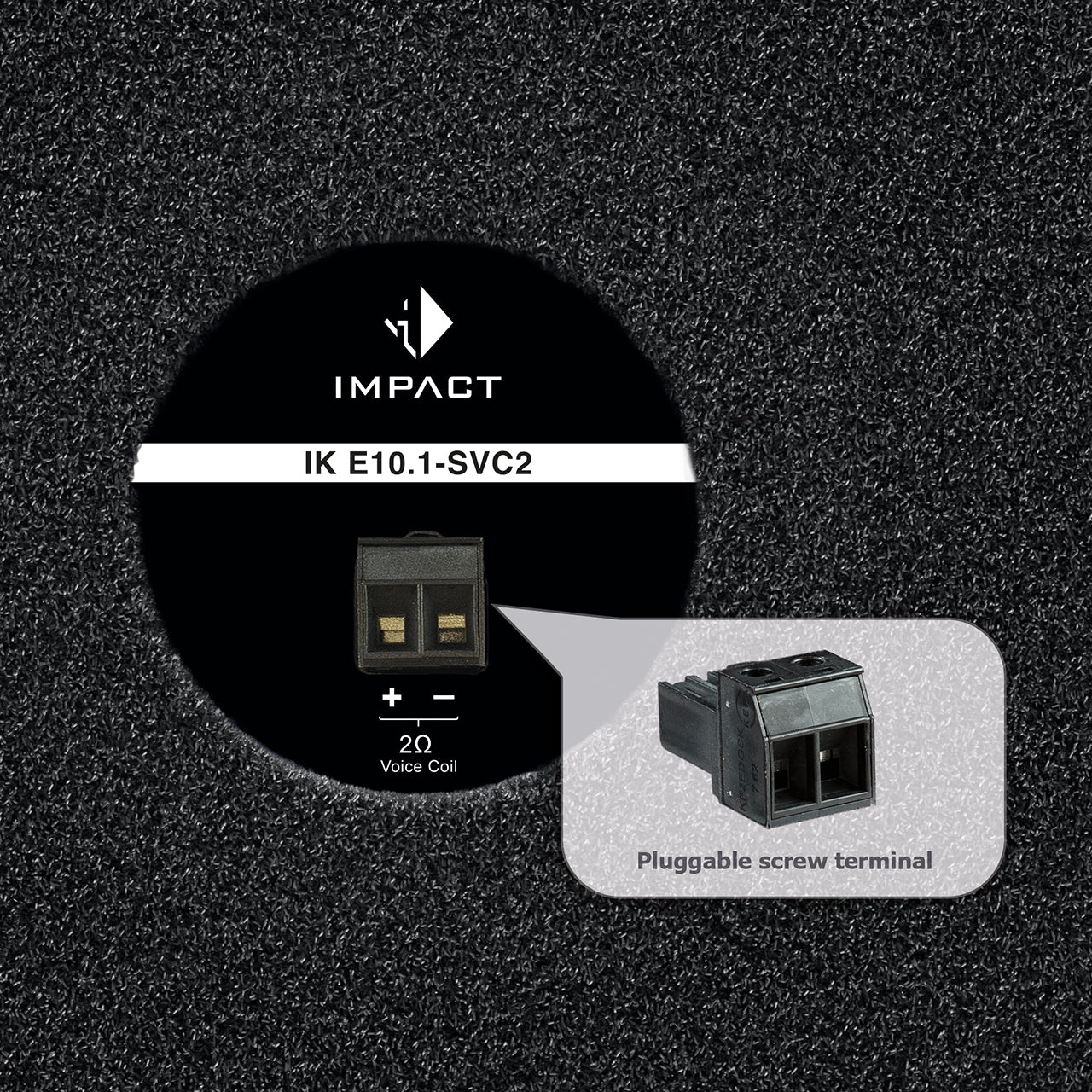 Subwoofer HELIX IMPACT IK E10.1-SVC2