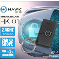 Inmovilizador de Autos Hawk HK01 (2.4 GHZ | 12V)