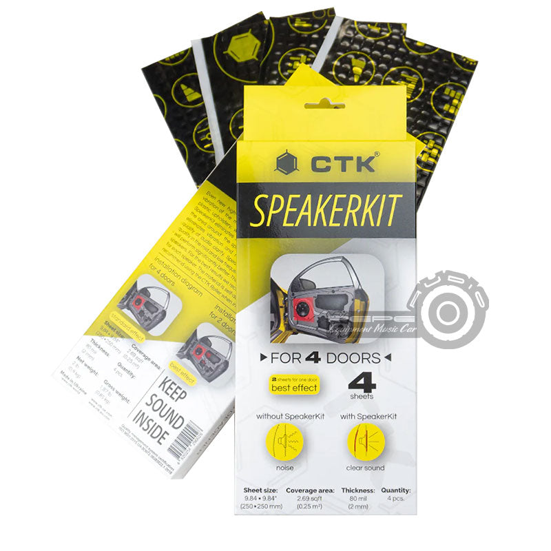 Kit de Láminas Insonorizantes CTK SPEAKERKIT