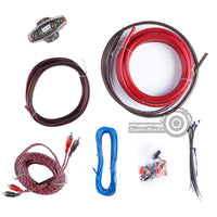 Kit de instalación de amplificador KBT KIT-8 calibre 8 hasta 1200 watts