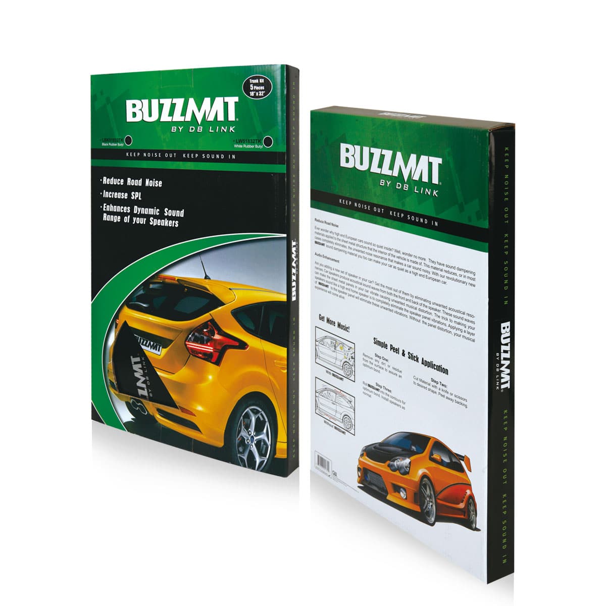 Kit de 5 láminas DB Drive BuzzMat LBK51832TK