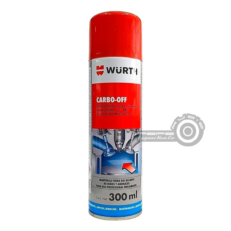 Limpia Carburador Y Cuerpo De Aceleración Carbo Off Würth 300ml