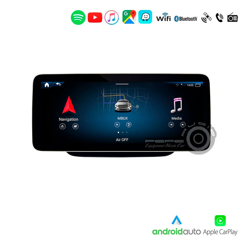 Radio Android OEM Mercedes-Benz Clase G 2012-2016 | NTG4.5 | Apple CarPlay / Android Auto