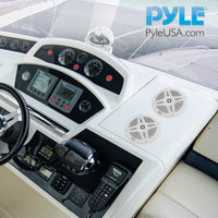 Parlante Activo Pyle PLMRBT65W con Bluetooth Línea Marina