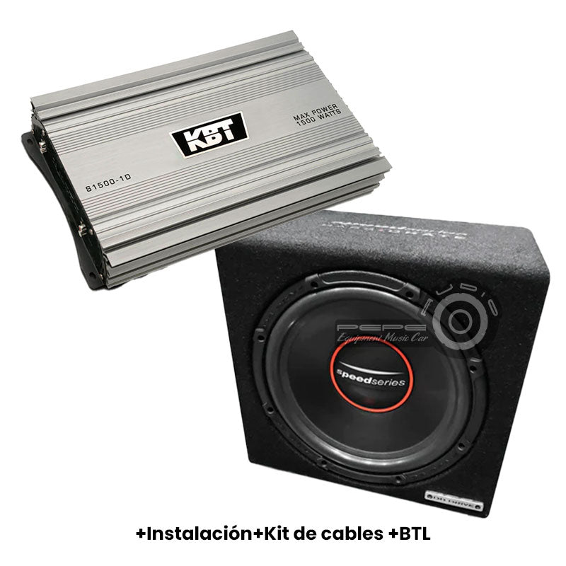 Promoción Subwoofer DB Drive Box Instalado