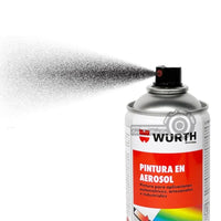 Pintura negra en aerosol Würth 400ml