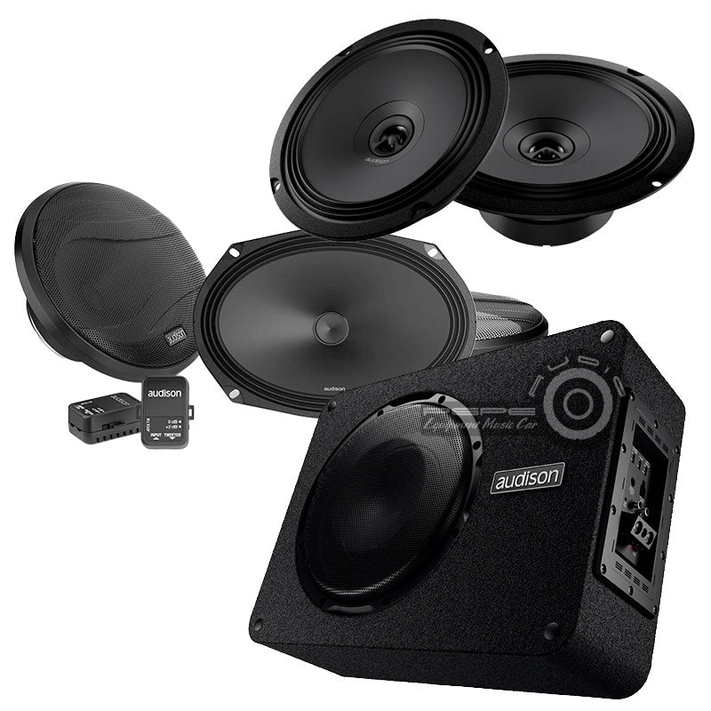 Promo Audison Prima 10 + Subwoofer Activo Instalada