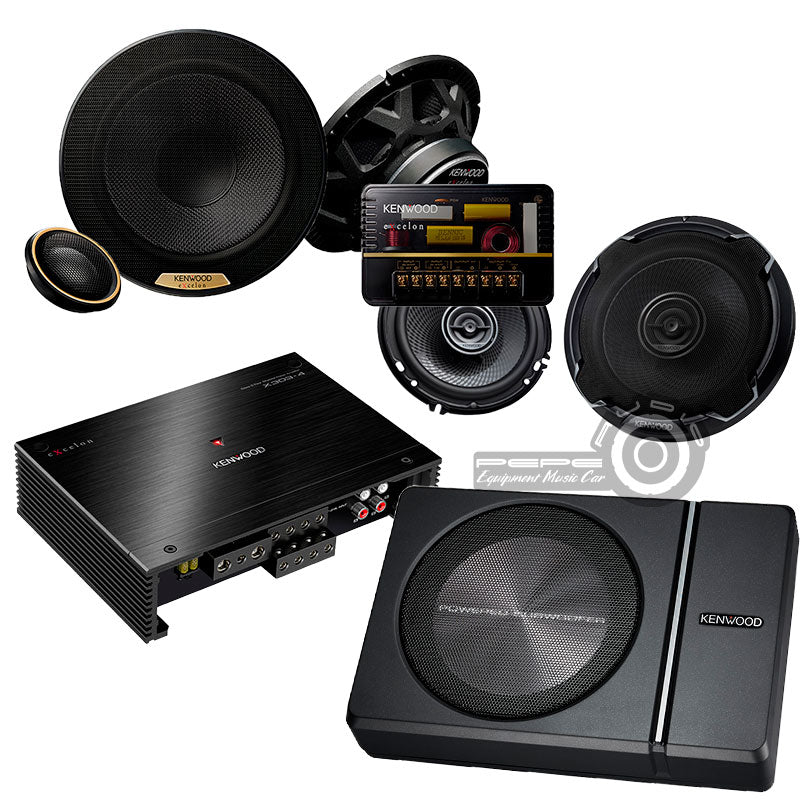 Promo Kenwood EX Plus + Subwoofer Plano Activo Instalada