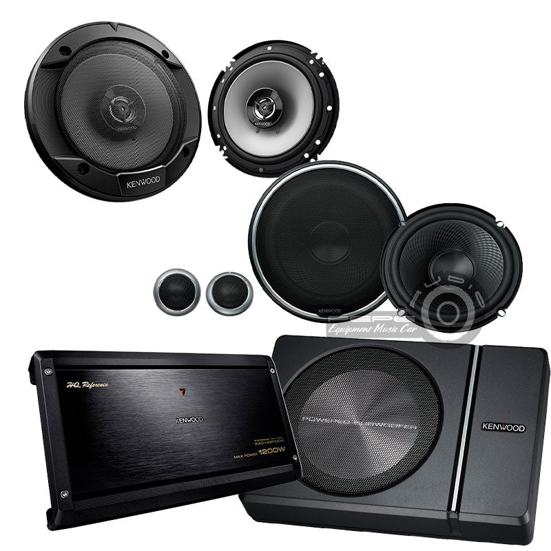 Promo Kenwood Plus + Subwoofer Plano Activo Instalada
