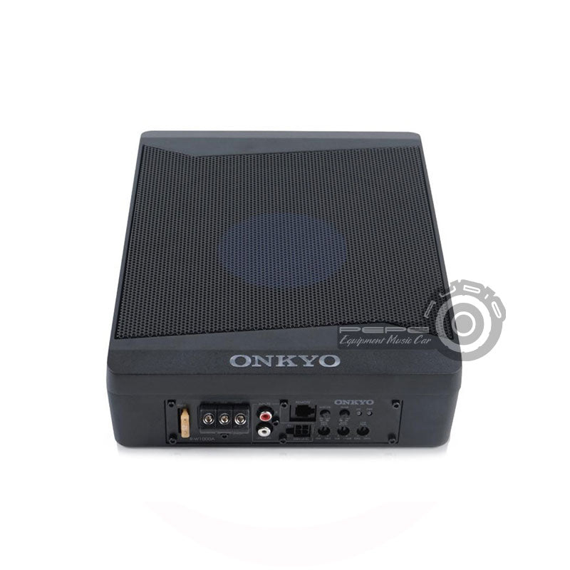 Subwoofer plano activo Onkyo R W760A Instalado