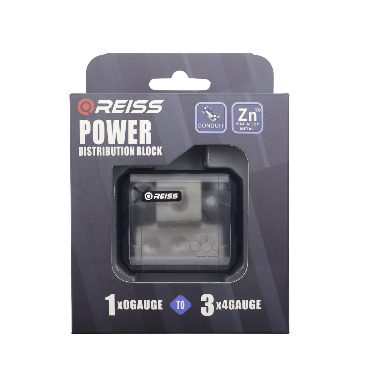 BLOQUE DE DISTRIBUCIÓN DE POTENCIA DE 1x0GAUGE A 3x4GAUGE RS-DB73