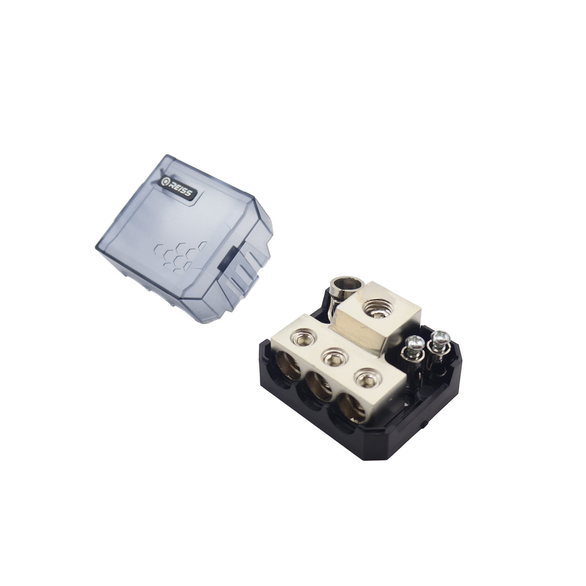 BLOQUE DE DISTRIBUCIÓN DE POTENCIA DE 1x0GAUGE A 3x4GAUGE RS-DB73