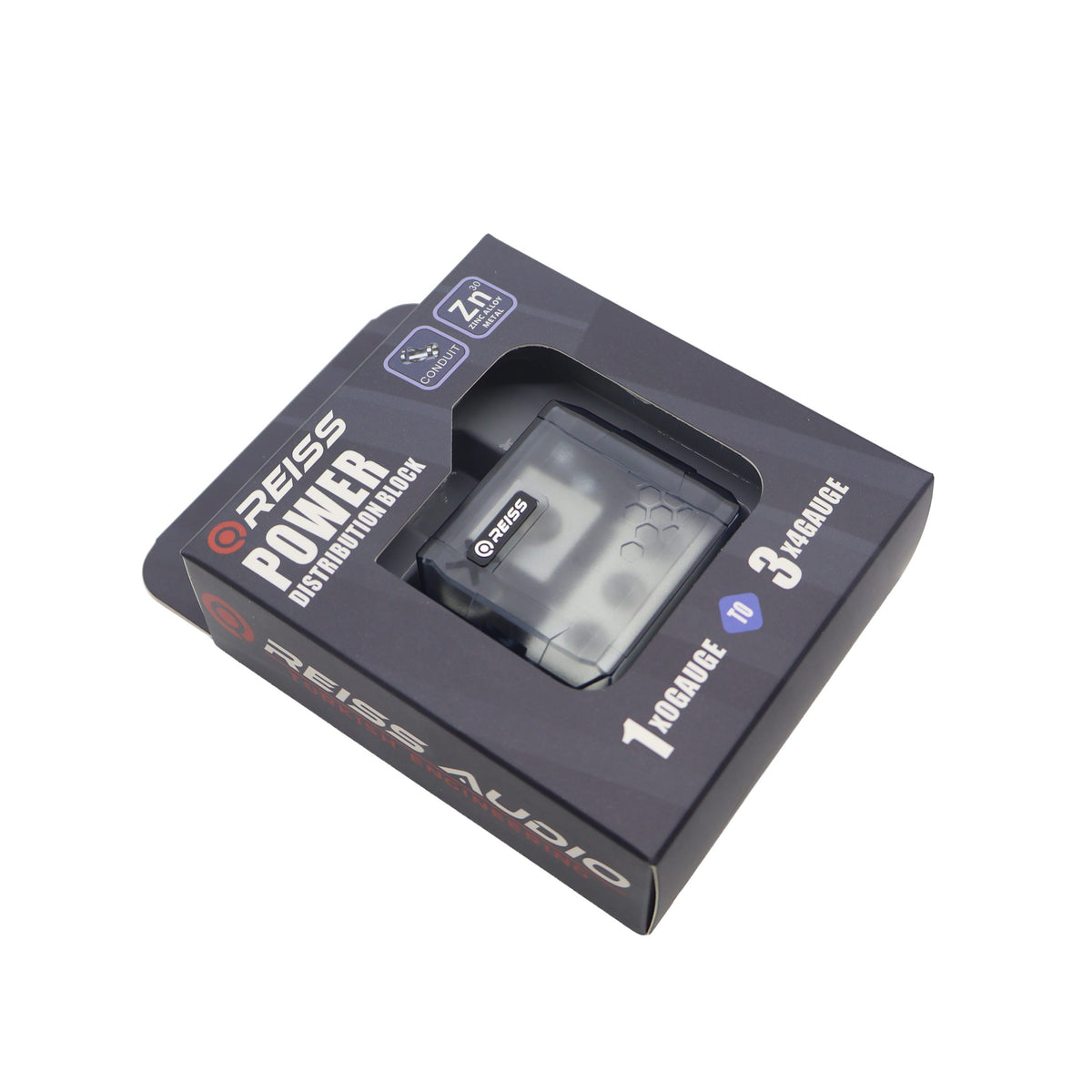 BLOQUE DE DISTRIBUCIÓN DE POTENCIA DE 1x0GAUGE A 3x4GAUGE RS-DB73