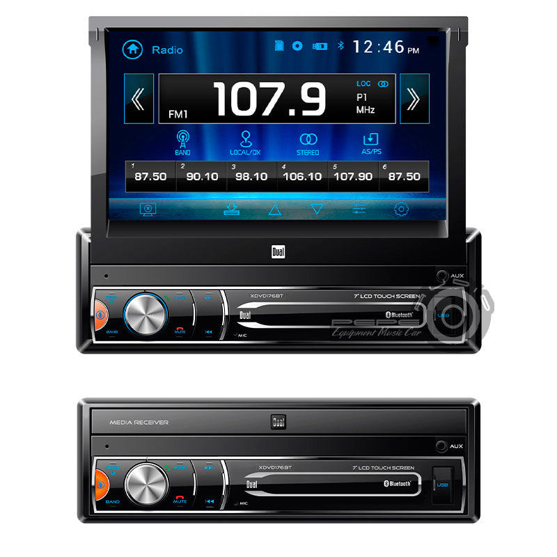 Radio DUAL XDVD176BT 7"