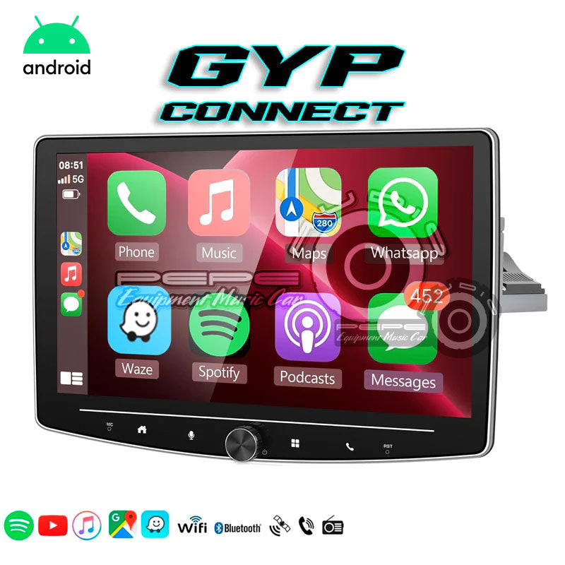 Radio GYP CONNECT Android de 10" Flotante