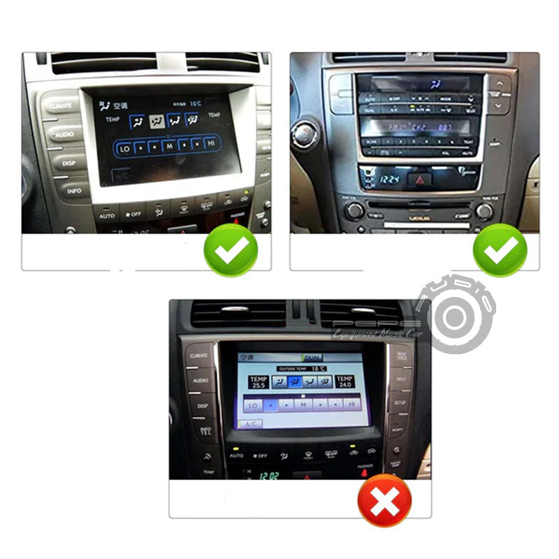 Radio OEM Android Para Lexus IS250 GYP CONNECT de 10.1" | Apple CarPlay / Android Auto