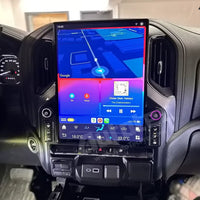 Radio Android Chevrolet Silverado 2019-2023 tipo Tesla 15.6" | Apple CarPlay / Android Auto