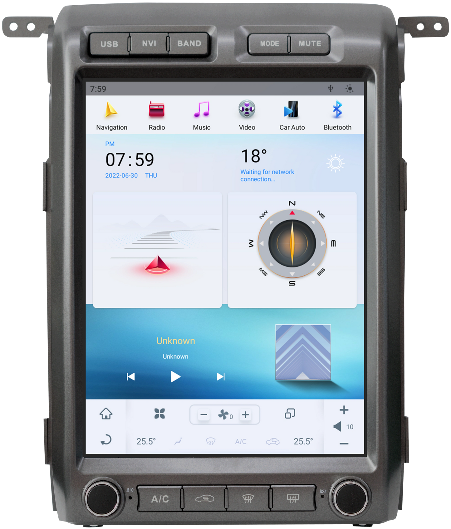 Radio OEM tipo Tesla Ford F150 Lariat 2009/2015 | Apple CarPlay / Android Auto