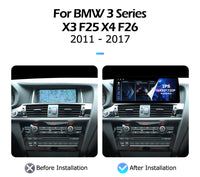 Radio OEM Android para BMW X3/X4 F25/F26 de 12.8" | Apple CarPlay / Android Auto