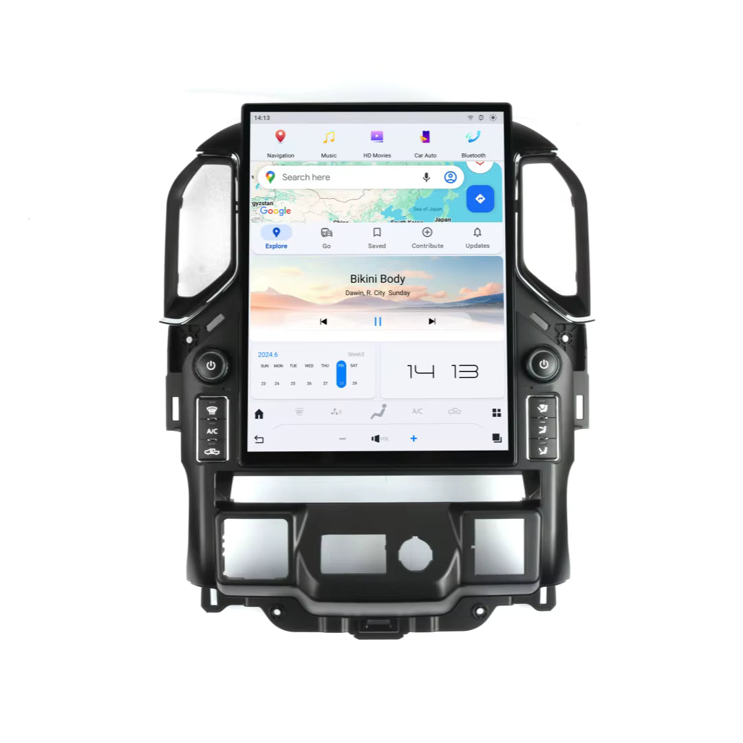 Radio Android Chevrolet Silverado 2019-2023 tipo Tesla 15.6" | Apple CarPlay / Android Auto