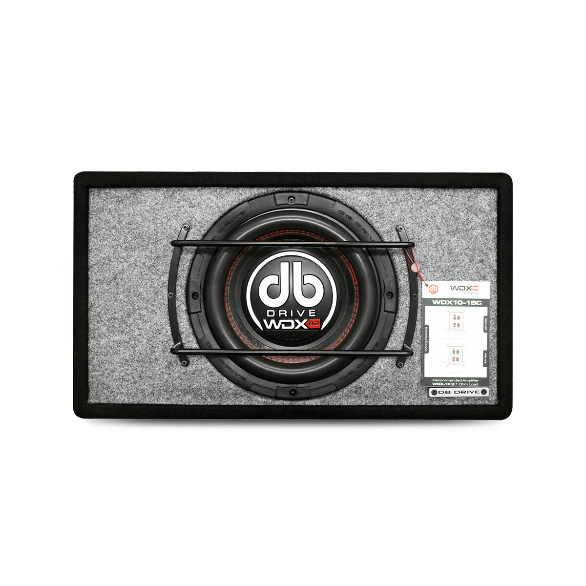 Caja Subwoofer DB Drive WDX10-1BC