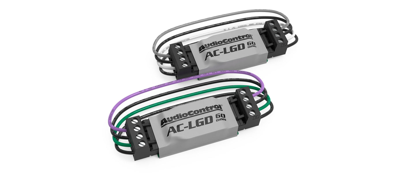 Dispositivo generador de carga y estabilizador de señal AudioControl (60 Ohms)