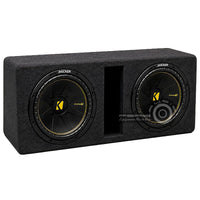 Caja Subwoofer Doble Kicker 15" - Instalada