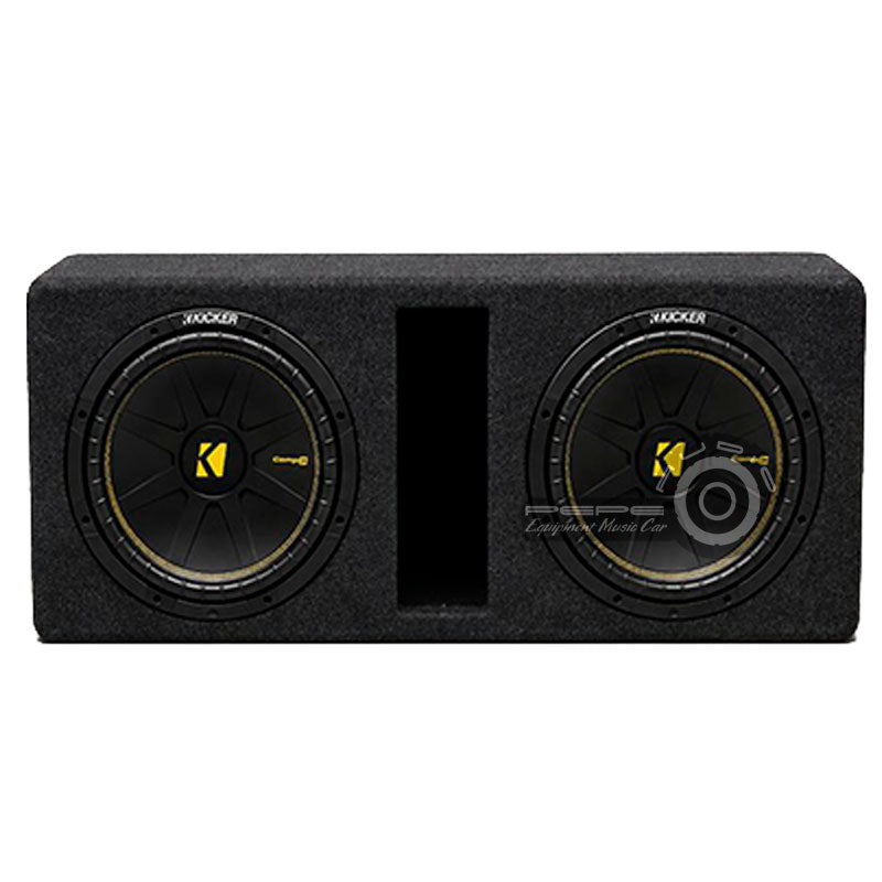 Caja Subwoofer Doble Kicker 15" - Instalada