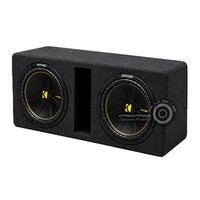 Caja Subwoofer Doble Kicker 15" - Instalada