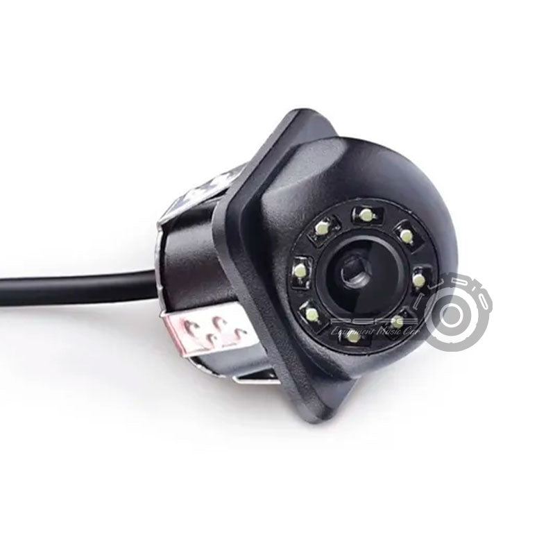 Cámara de retroceso en ángulo empotrada