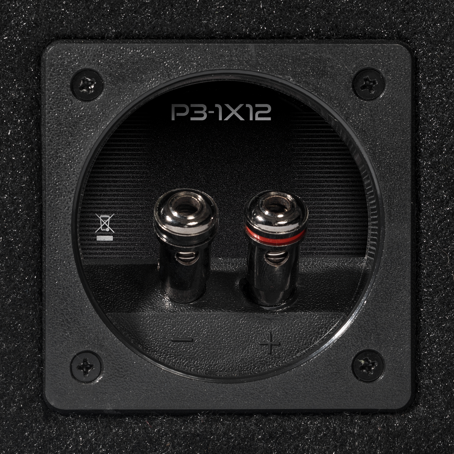 Subwoofer en caja Rockford Fosgate Punch P3-1X12