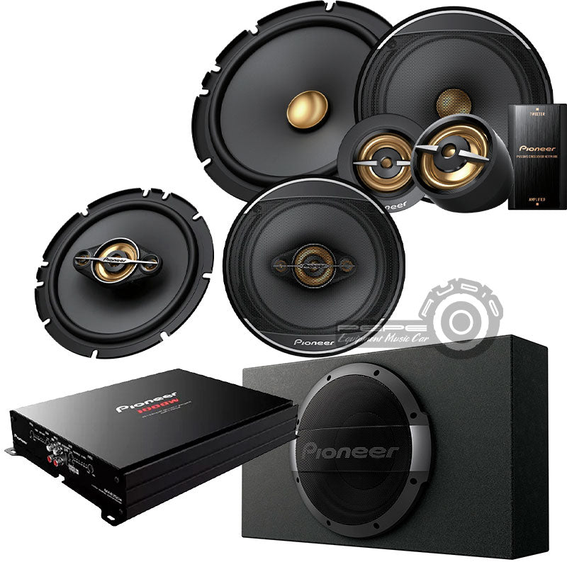 Pioneer Gold GM V1 + Sub Instalada