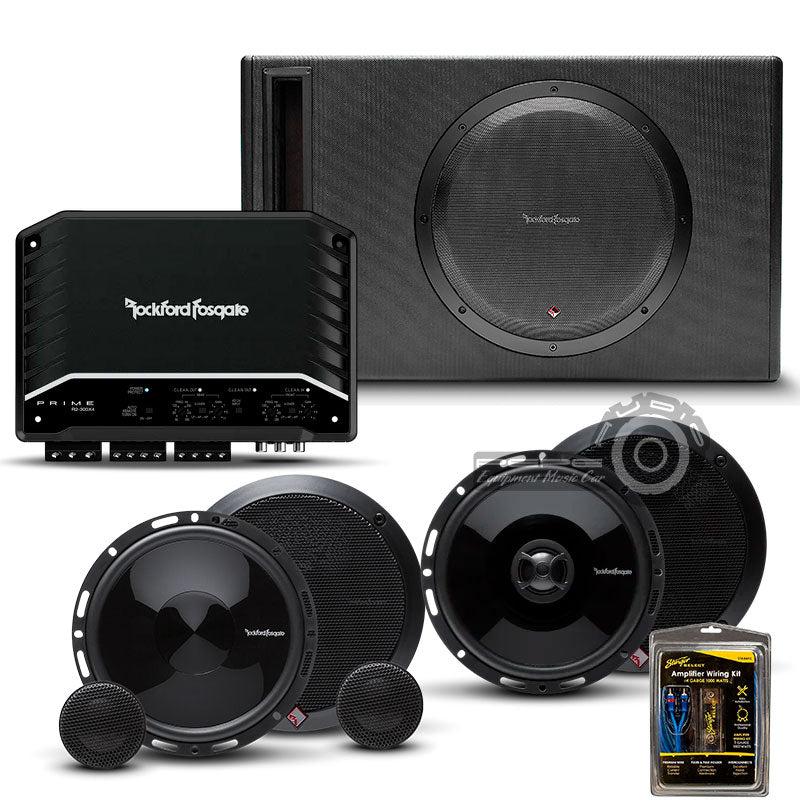 Promo Rockford Fosgate Punch/Prime 6.5" x P500-12 | Amplificada | INSTALADA