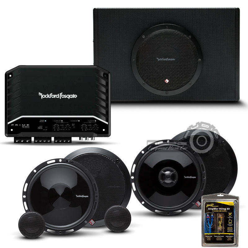 Promo Rockford Fosgate Punch/Prime 6.5" x P300-8 | Amplificada | INSTALADA