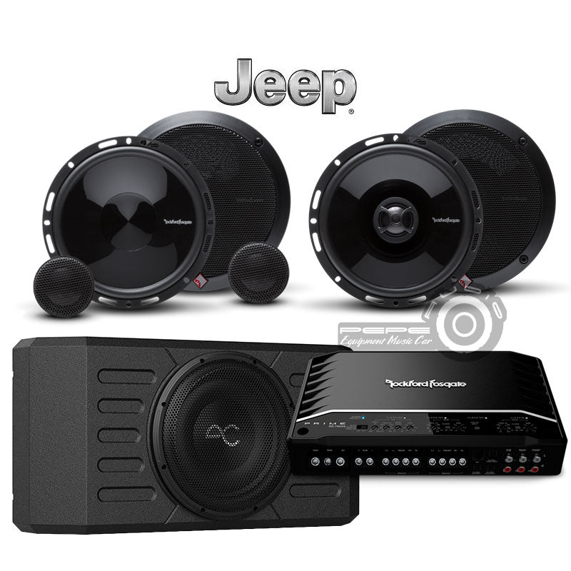 Promoción Full Audio Jeep + Rockford (Instalada)