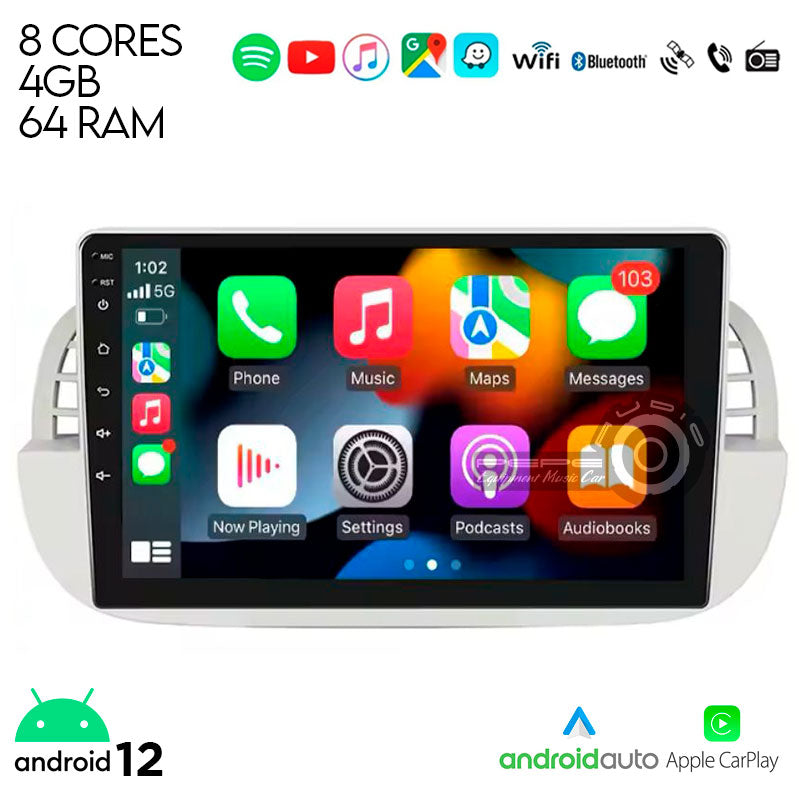 Radio Android Fiat 500