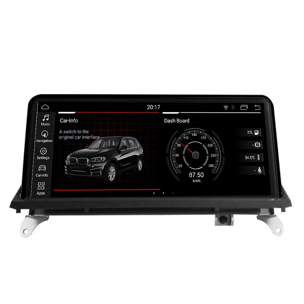 Radio OEM Android para BMW X5 E70 / X6 E71 CIC GYP CONNECT de 10.25" | Apple CarPlay / Android Auto