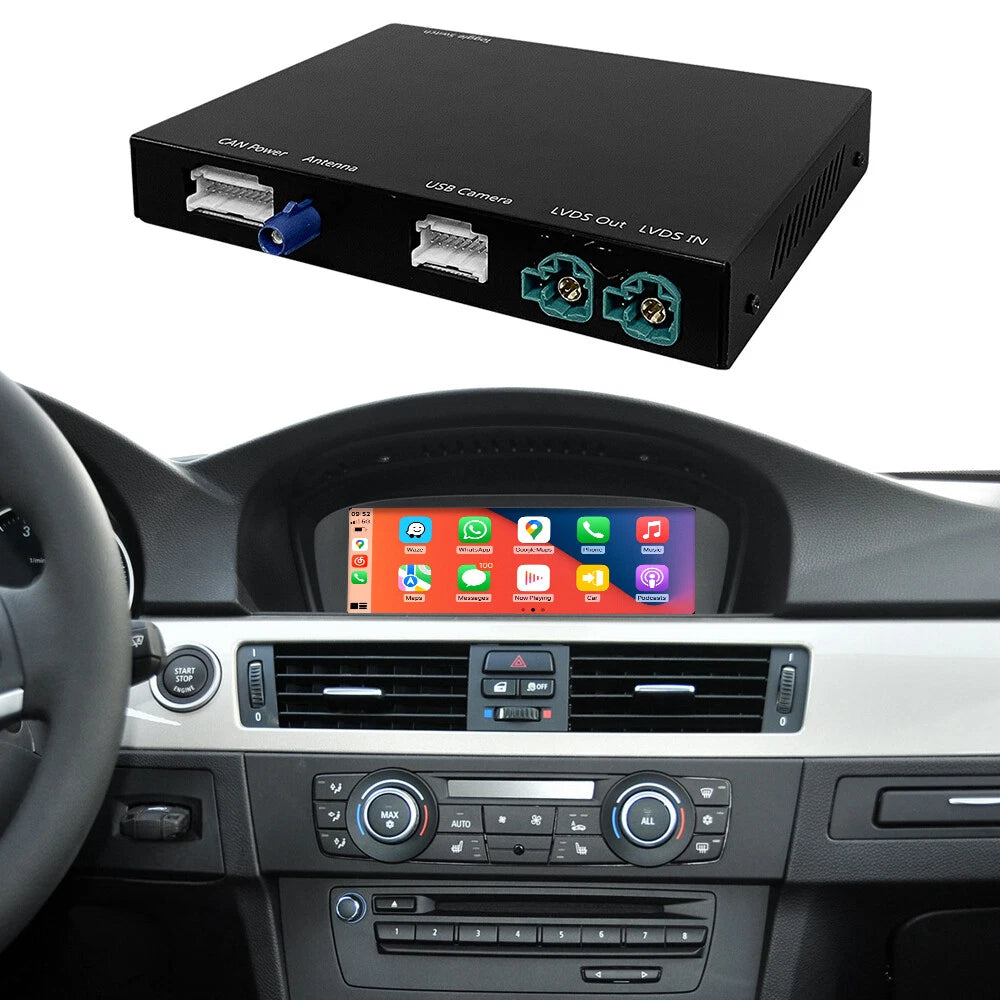 Interfaz Apple CarPlay | Android Auto Para BMW con navegación CIC (incluye instalación)
