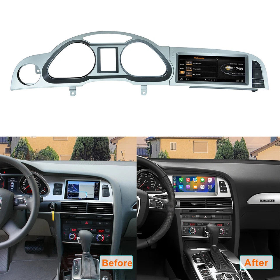 Radio OEM Android para Audi A6 (2010-2011) de 8.8" | Apple CarPlay / Android Auto