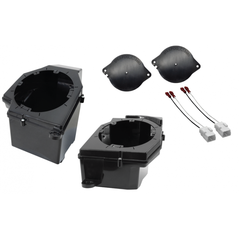 Kit de adaptadores para parlantes Stinger STXJLPOD para JEEP Wrangler & Gladiator