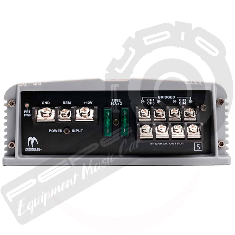 Crunch SA-1100.4 Smash Series Amplificador clase AB de 1,100 vatios y 4 canales