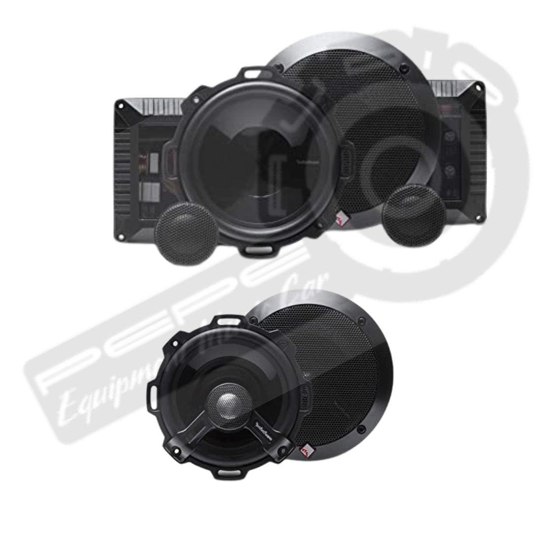 Promo Rockford Fosgate Power T152 Componente + Parlante (incluye insta ...