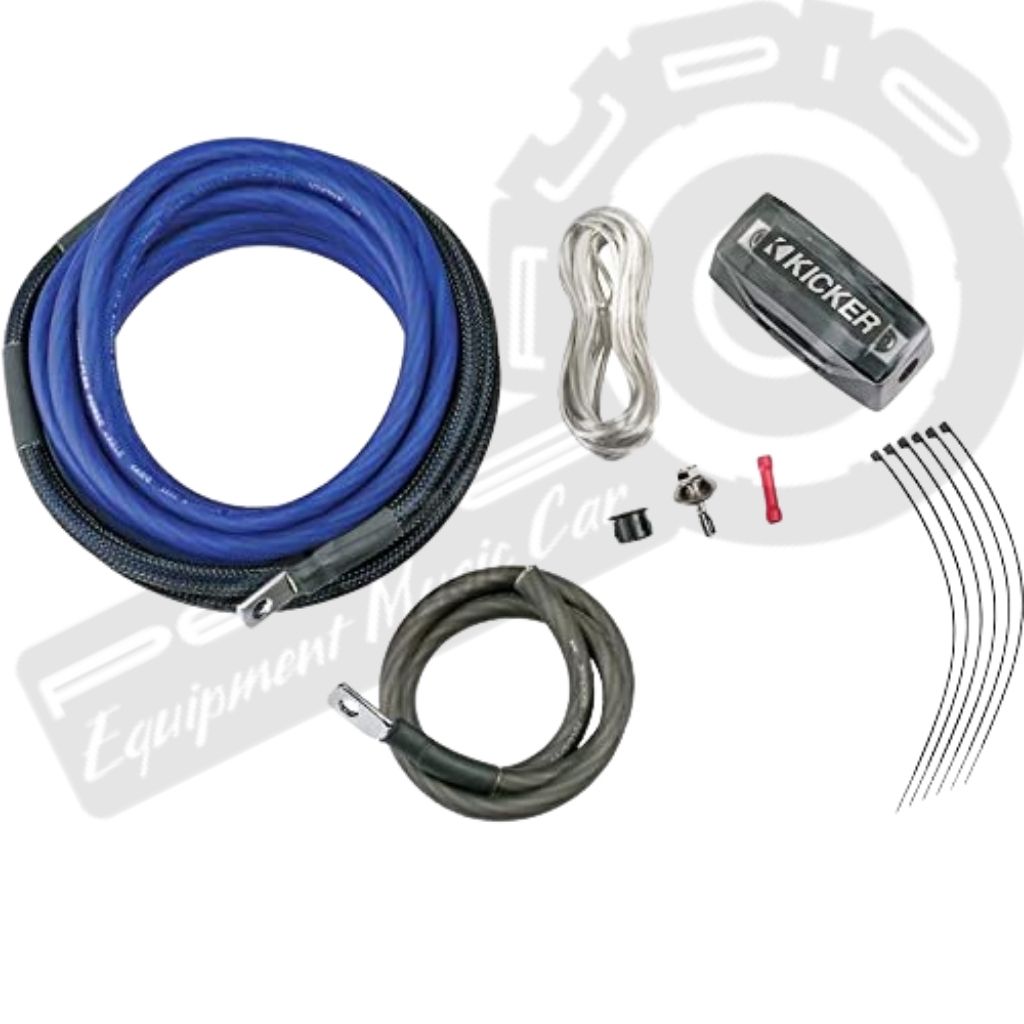 10 Gauge Amp 1500W Auto Car Audio System Kit Altavoz Completo Subwoofer  Amplificador Instalar Cable de cableado