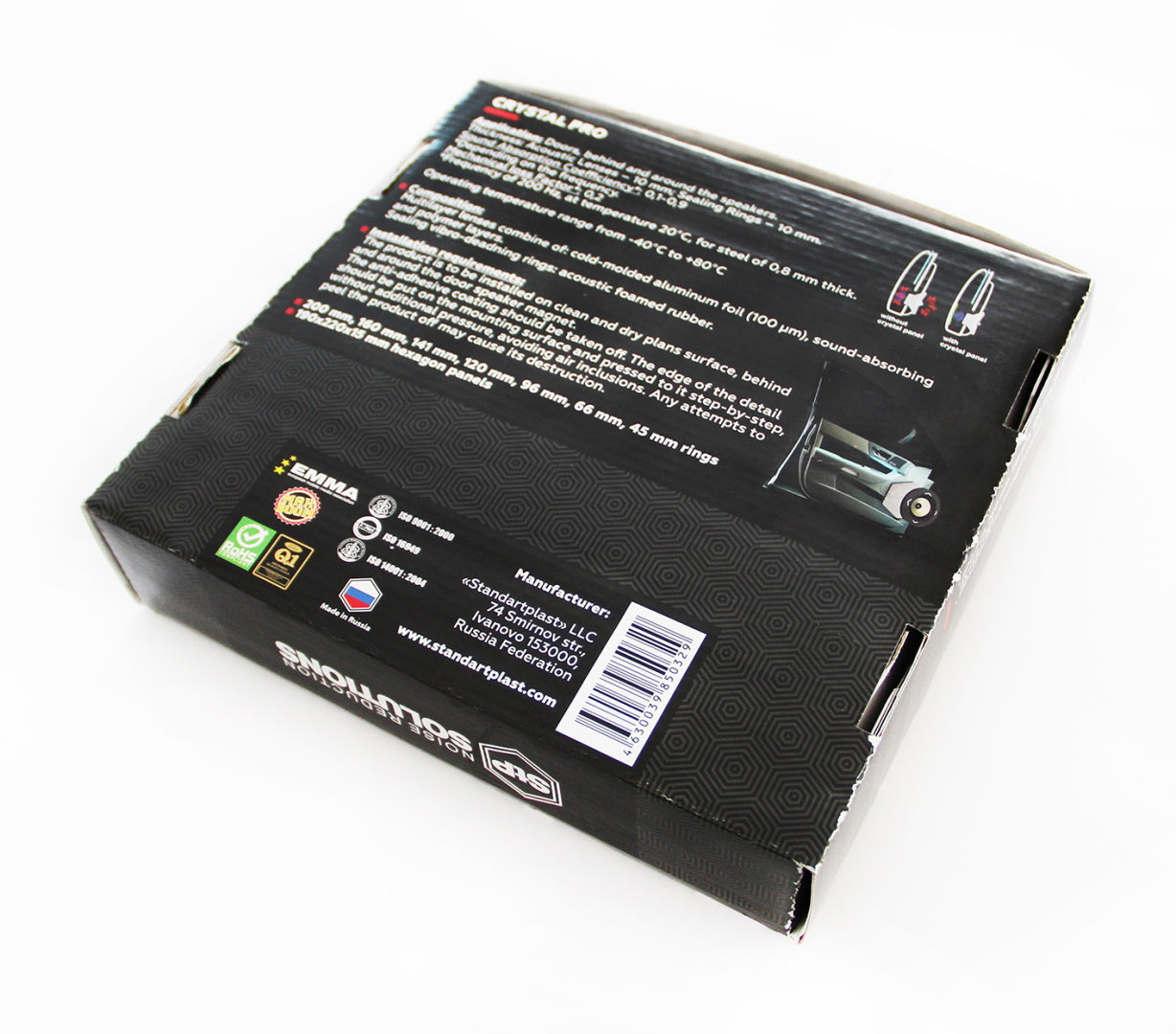 Kit de Placas Insonorizantes StP CRYSTAL PRO