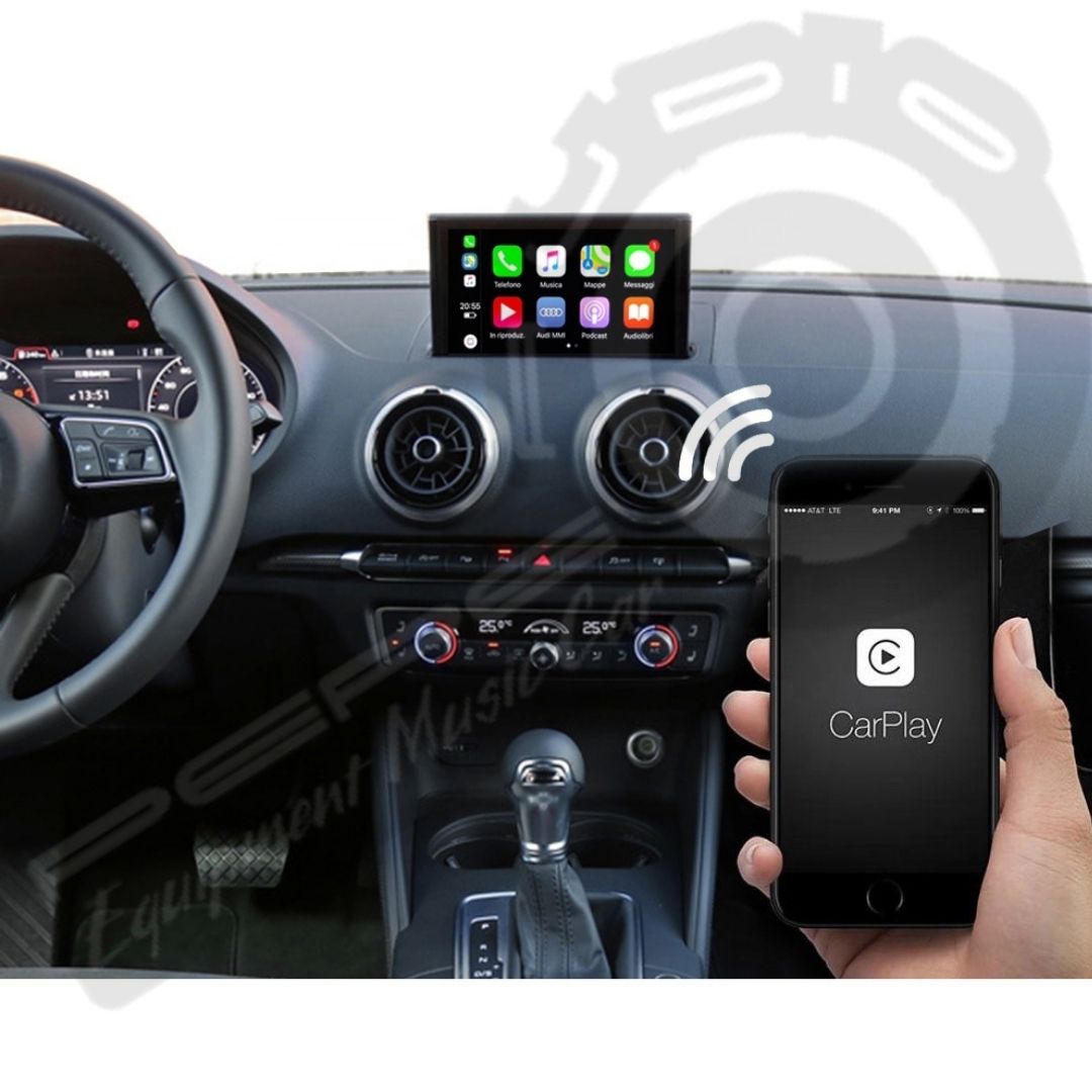 Interfaz Apple CarPlay | Android Auto Para Audi (incluye instalación)