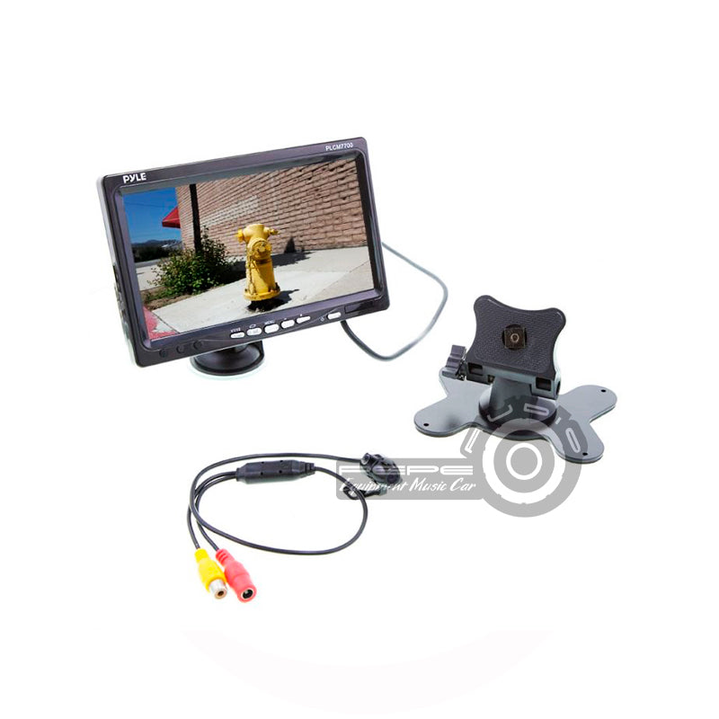 Monitor y cámara Pyle PLCM7700
