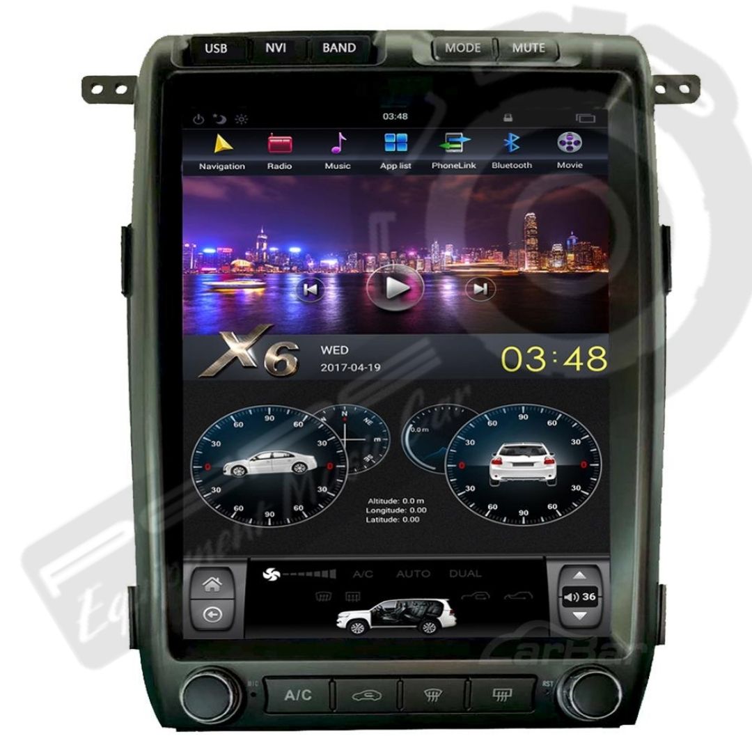 Radio OEM tipo Tesla Ford F150 Lariat 2009/2014 | Apple CarPlay / Android Auto