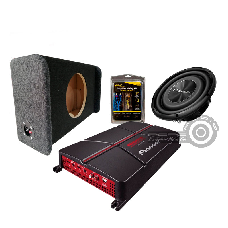 Promo Pioneer Sub Plano 10"+ Ampli 1000W