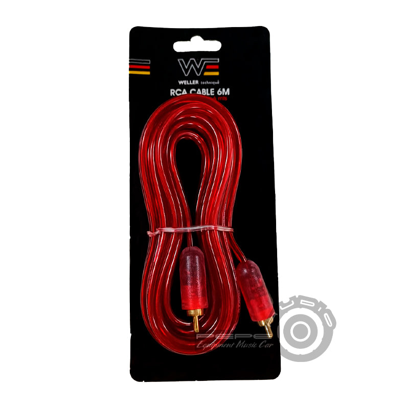 Cable RCA Weller Technique 6 Mt. W-RCA6